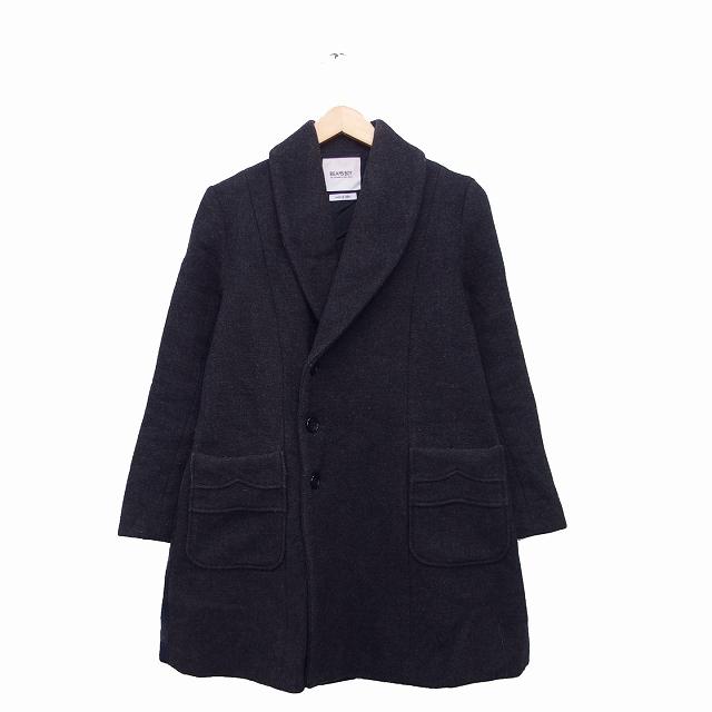 ビームスボーイ BEAMS BOY コート アウター ミドル丈 ウール シンプル 