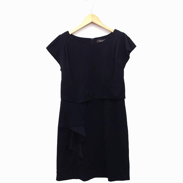 ジャスグリッティー JUSGLITTY ワンピース パーティードレス 膝丈 無地  