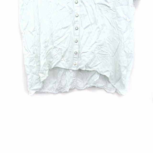 Joie de Vivre フリル付きホワイトシャツ Joie de Vivre フリル付きホワイトシャツ