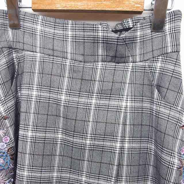 ウィルセレクション WILLSELECTION グレンチェック フレアスカート  