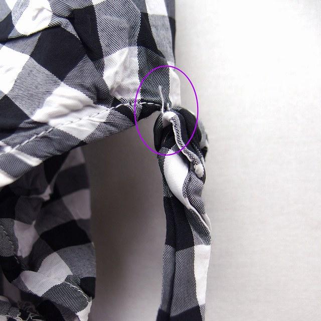 クチュールブローチ COUTURE BROOCH カットソー ブラウス ギンガム 
