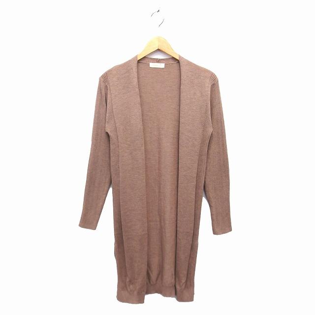 ルルリリィ LULULLILY トッパー カーディガン ニット ロング