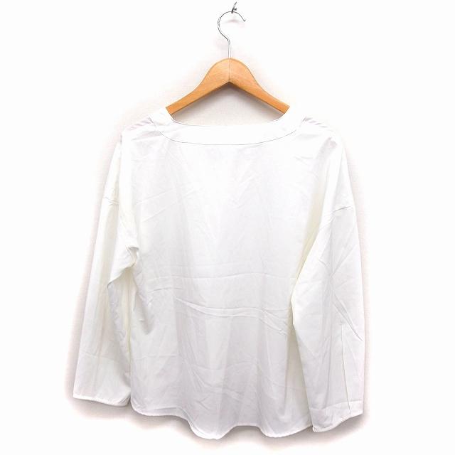 MOUSSY（マウジー） moussy Vネック シャツ ブラウス 長袖 無地
