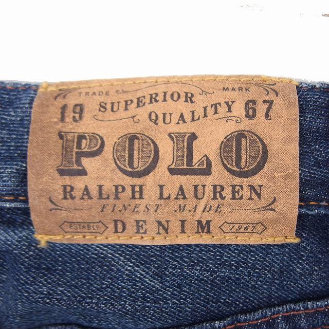 ポロ ラルフローレン POLO RALPH LAUREN 国内正規品 子供服 デニム ジーンズ ストレート パンツ 12 ネイビー 紺 /FT13 キッズ｜vectorpremium｜03