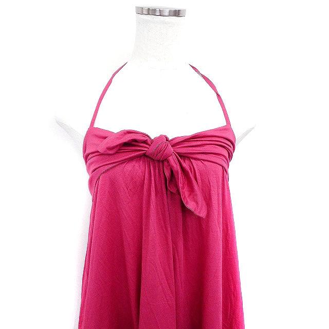 ジルスチュアート JILL STUART ホルターネック ミニワンピース  