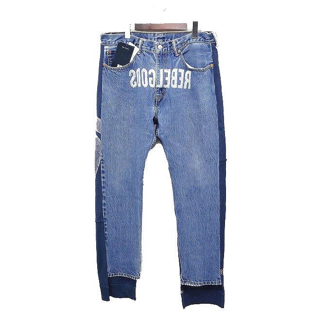 新品未使用UNDERCOVER Levi´s デニム スウェット ブラック36-