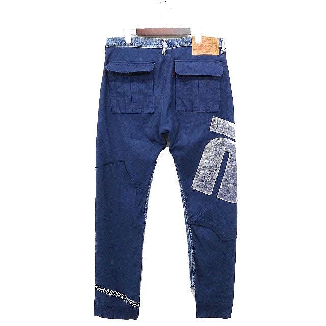 新品未使用UNDERCOVER Levi´s デニム スウェット ブラック36-