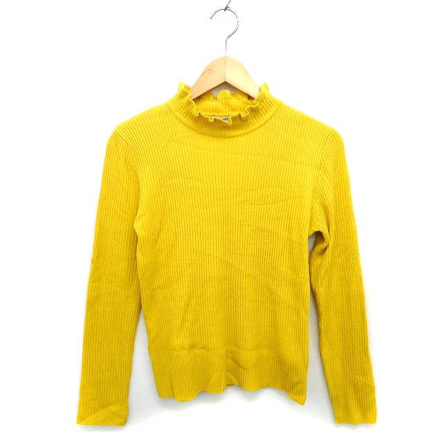 イッセイミヤケ　カットソー　ケーブル編み風　タートルネック　秋冬 中古・古着通販】ISSEY MIYAKE (イッセイミヤケ) タートルネック