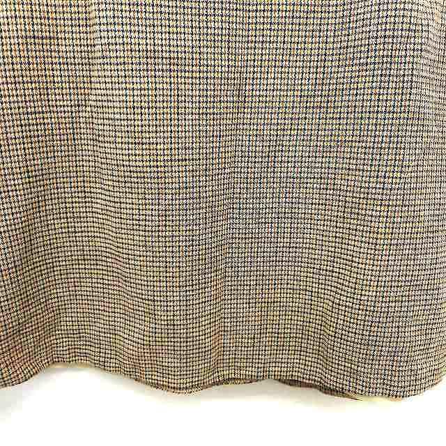新品 ナチュラルビューティーベーシック♪チェック 千鳥柄 スカート XS NATURAL BEAUTY BASIC（ナチュラルビューティーベーシック）の