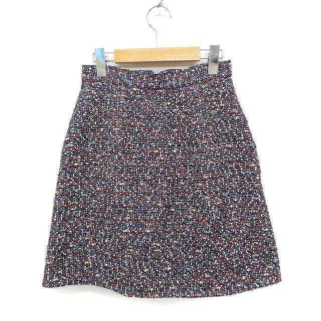 リランドチュール Rirandture 台形スカート ミニ フロントジップ