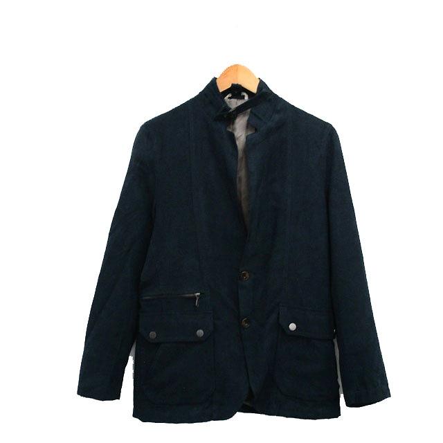 ジェイフェリー J.FERRY MEN ジャケット スタンドカラー スウェード 