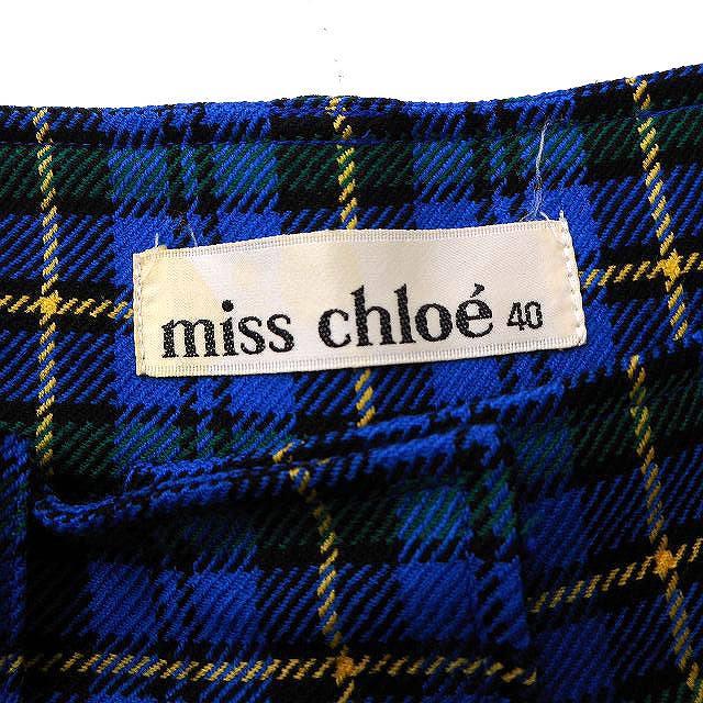 ミスクロエ miss chloe 国内正規品 タック ハーフパンツ ひざ丈  