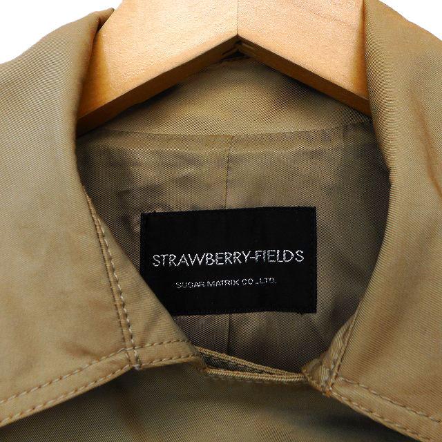 ストロベリーフィールズ STRAWBERRY-FIELDS トレンチ コート アウター