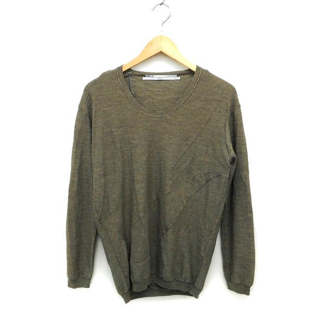 ファドスリー FAD3 ニット セーター ウール リブ ハイゲージ ラウンド  