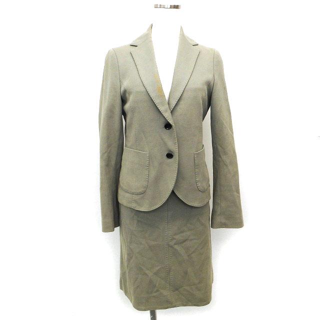 INED ウール素材混 スーツ 上下2点セット