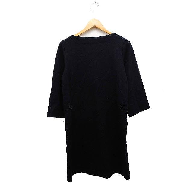 Nîmes ニーム ひざ下ボーダーワンピース Nîmes ニーム ひざ下ボーダーワンピース