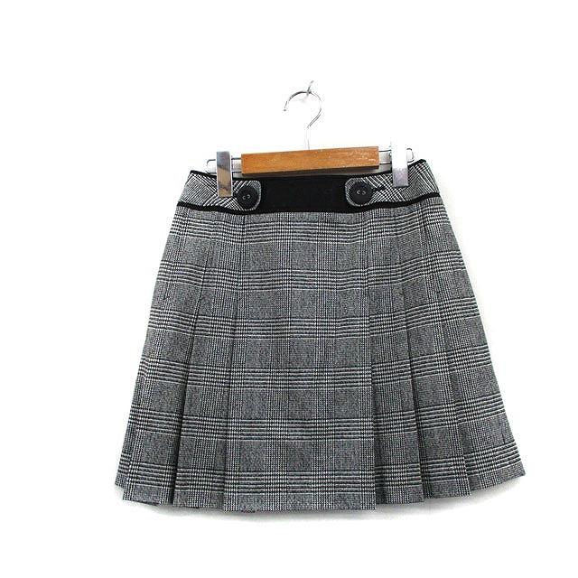 プライベートレーベル Private label プリーツ スカート ミニ ウール  