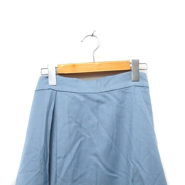 リヴドロワ RIVE DROITE フレア スカート ロング ウール シンプル 38  