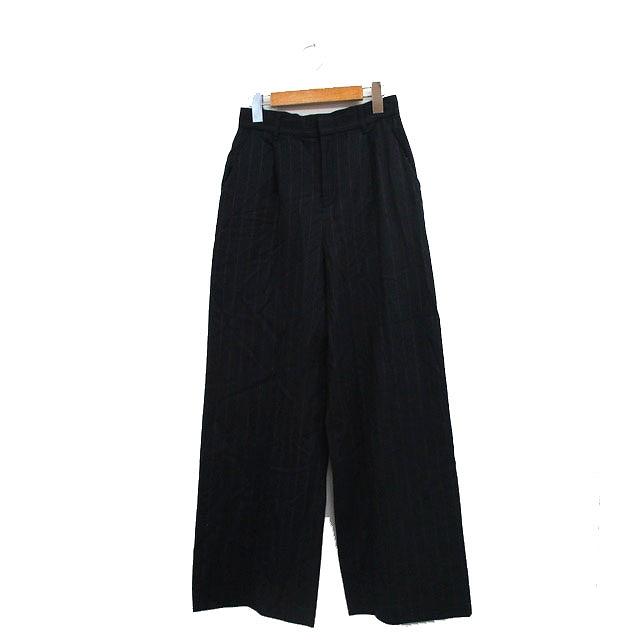 アルアバイル allureville ストレート パンツ ギャザー ウール