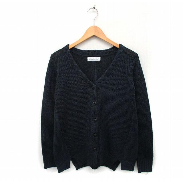 【nano-universe】ウール混スタジャン ブラック/ネイビー nano-universe】ウール混スタジャン ブラック/ネイビー nano-universe