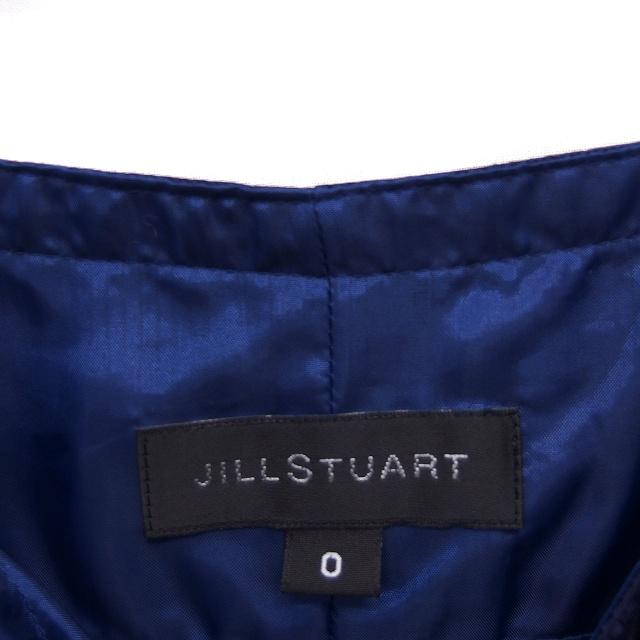 ジルスチュアート JILL STUART キャミワンピース ミニ リボン ラメ シルク 0 ブラック 黒 /FT18 レディース｜vectorpremium｜03