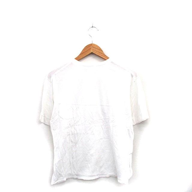 ロンハーマン Ron Herman カットソー Tシャツ 半袖 胸ポケット コットン シンプル XS ホワイト 白 /KT16 メンズ｜vectorpremium｜02