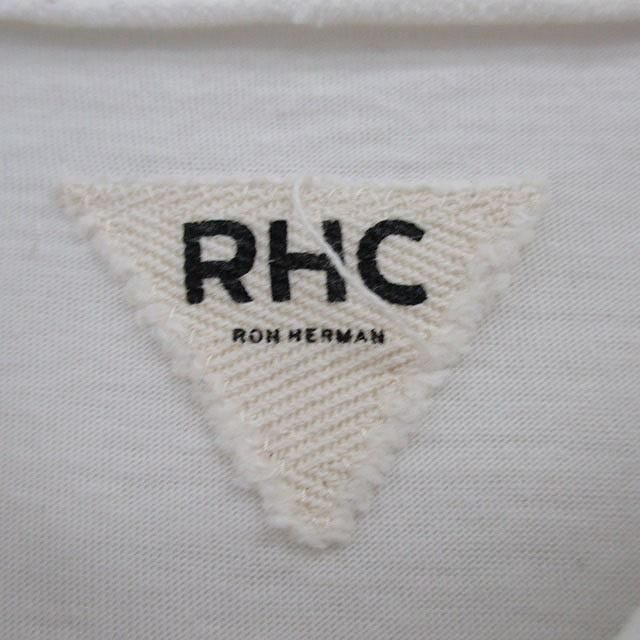 ロンハーマン Ron Herman カットソー Tシャツ 半袖 胸ポケット コットン シンプル XS ホワイト 白 /KT16 メンズ｜vectorpremium｜03