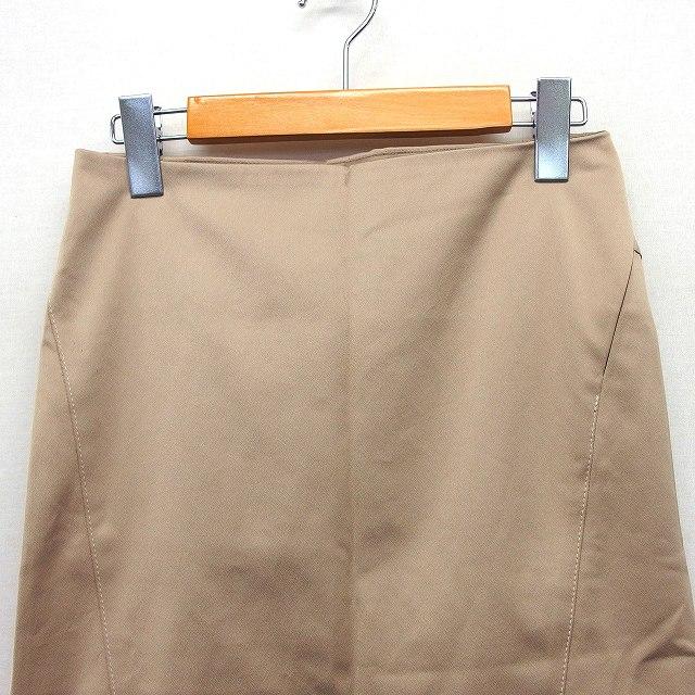 シトラスノーツ CITRUS nOTES 台形 スカート 膝丈 無地 シンプル