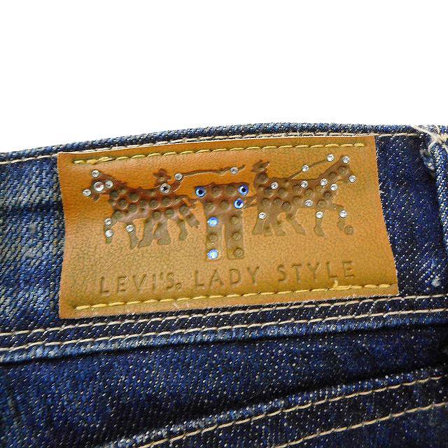 リーバイス レディースタイル LEVI'S LADY STYLE GOLD デニム ジーンズ フレア ブーツカット パンツ 30 ネイビー 紺 /FT32 レディース｜vectorpremium｜03