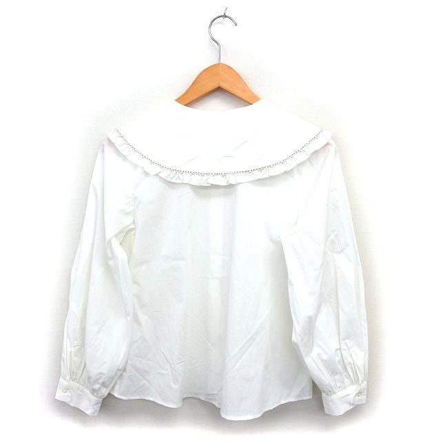 ZARA ザラ 子供服 シャツ ブラウス ビッグカラー フリル 透け感 