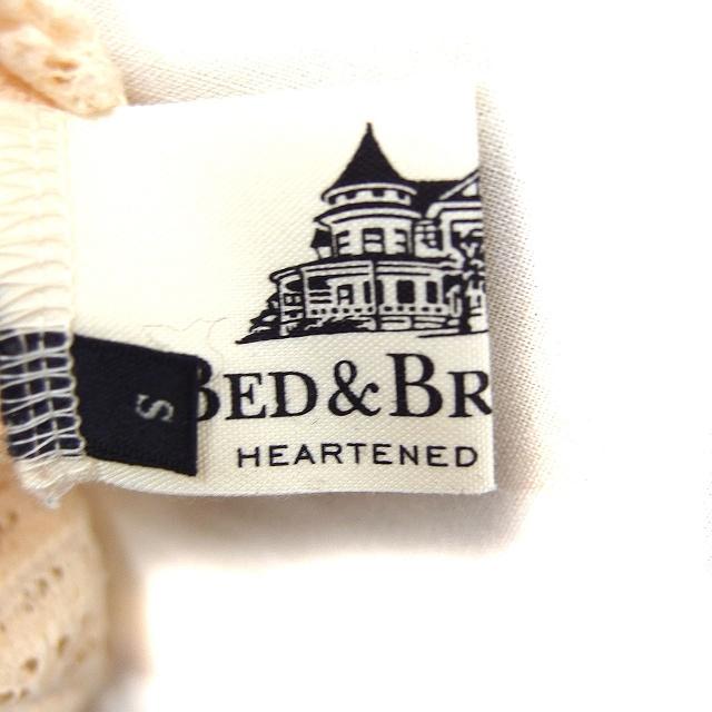 ベッド&ブレックファスト BED&BREAKFAST シアー レース ブラウス 半袖