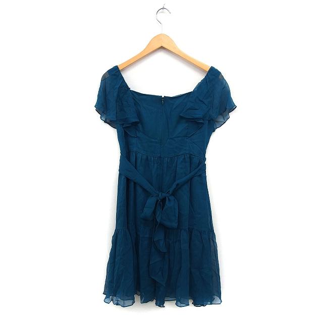 グレースクラス GRACE Class シルク ワンピース ドレス 装飾 リボン  