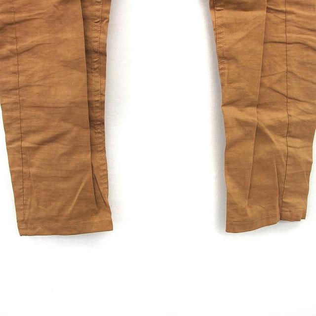 セオリー Theory ベイカーパンツ テーパード リネン混 シンプル ジップ  