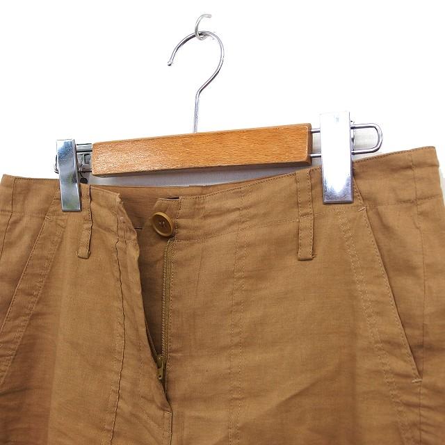 セオリー Theory ベイカーパンツ テーパード リネン混 シンプル ジップ  