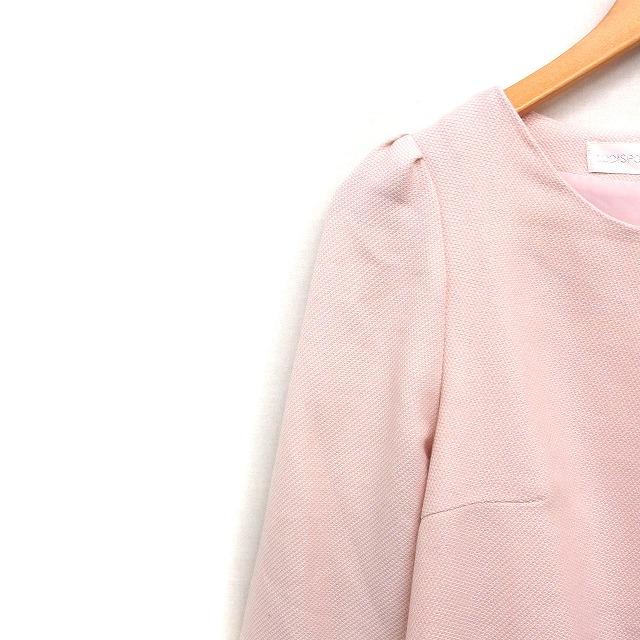 ロディスポット LODISPOTTO フレアカフス ワンピース 七分袖 ミニ  