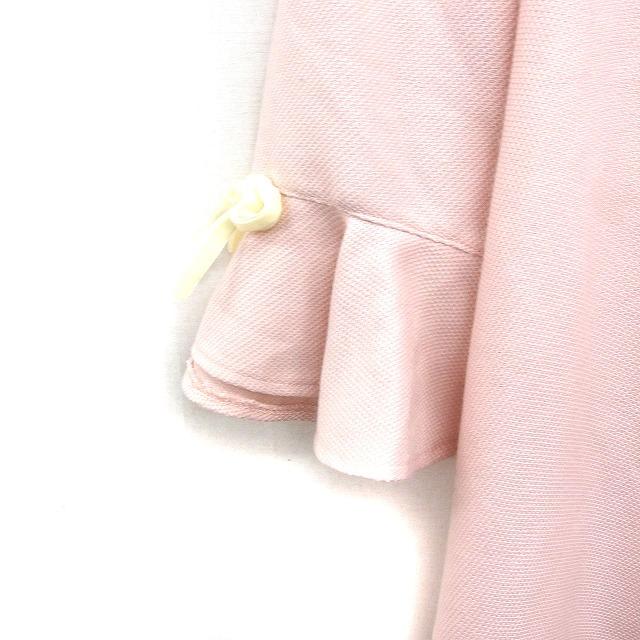 ロディスポット LODISPOTTO フレアカフス ワンピース 七分袖 ミニ  