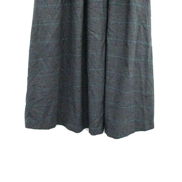 South to サウストゥサウス フレア スカート ギャザー ロング 切替