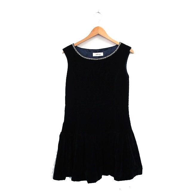 【新品】【38】LOUNIE バナナ ノースリーブワンピース レディース 新品】【38】LOUNIE バナナ ノースリーブワンピース レディース