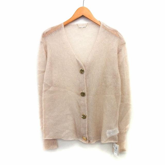 未使用品 スナイデル SNIDEL タグ付き かぎ針編み ニット カーディガン  