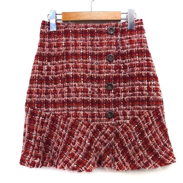 未使用品 リランドチュール Rirandture タグ付き フレア スカート ミニ 