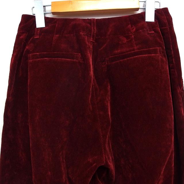 スローブ イエナ SLOBE IENA コーデュロイ パンツ セミワイド