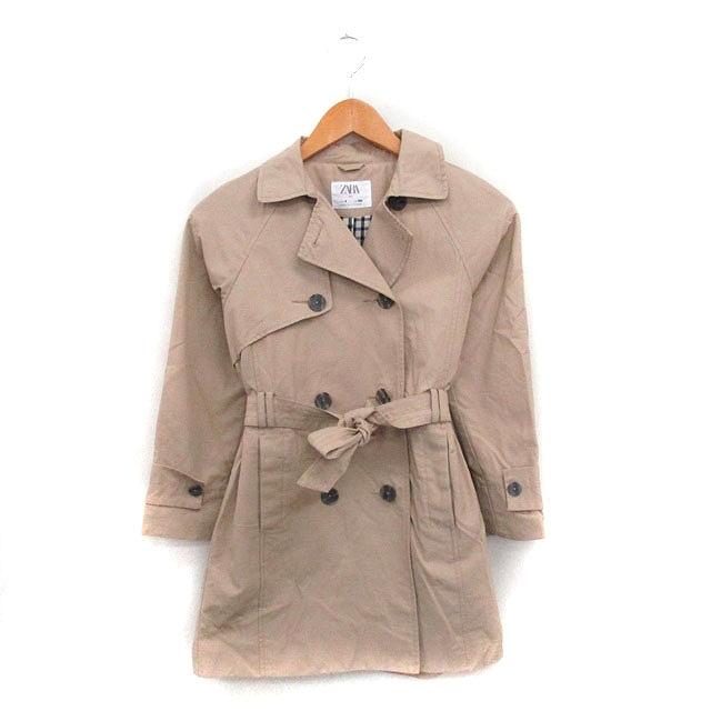 ZARA ザラ トレンチコート ミドル丈 リボン シンプル 9 ベージュ ZARA ザラ トレンチコート ミドル丈 リボン シンプル 9 ベージュ
