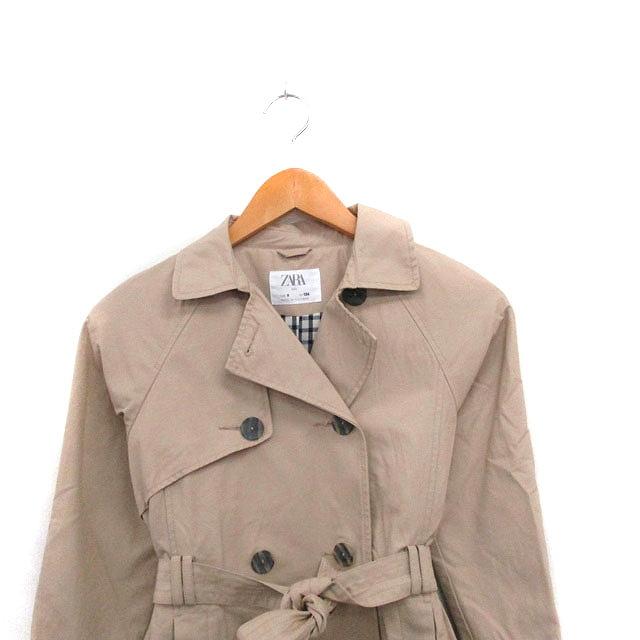 ZARA ザラ トレンチコート ミドル丈 リボン シンプル 9 ベージュ ZARA ザラ トレンチコート ミドル丈 リボン シンプル 9 ベージュ
