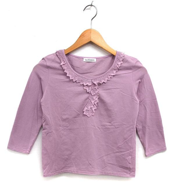 Lois CRAYON ロイスクレヨン　シャツ ロイスクレヨン Lois CRAYON カットソー Tシャツ レース クロップド 七