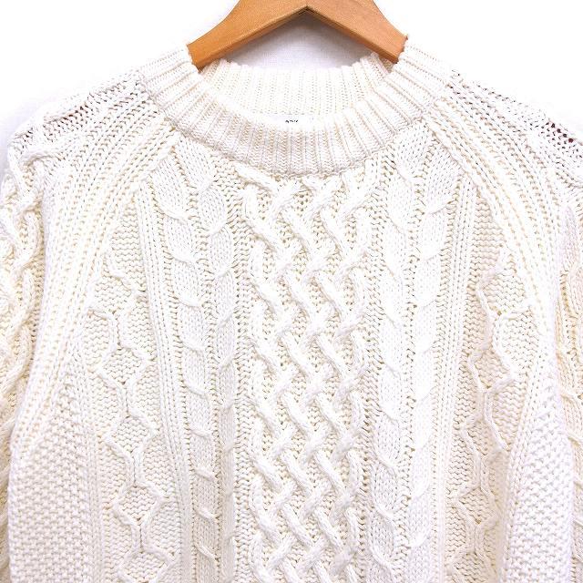 GLOBAL WORK（グローバルワーク） ケーブル編み ニット セーター 長袖