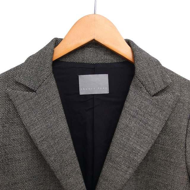 theory luxeツイードテーラードコート