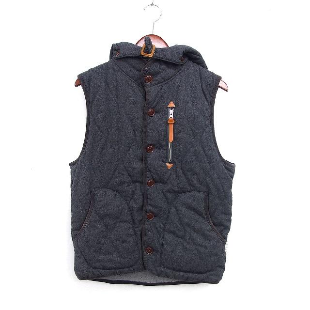 シンプリシテェ SIMPLICITE PLUS 中綿 ベスト アウター フード