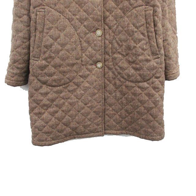 【美品】Traditional Weatherwear ノーカラーコート トラディショナルウェザーウェア Traditional Weatherwear 中綿