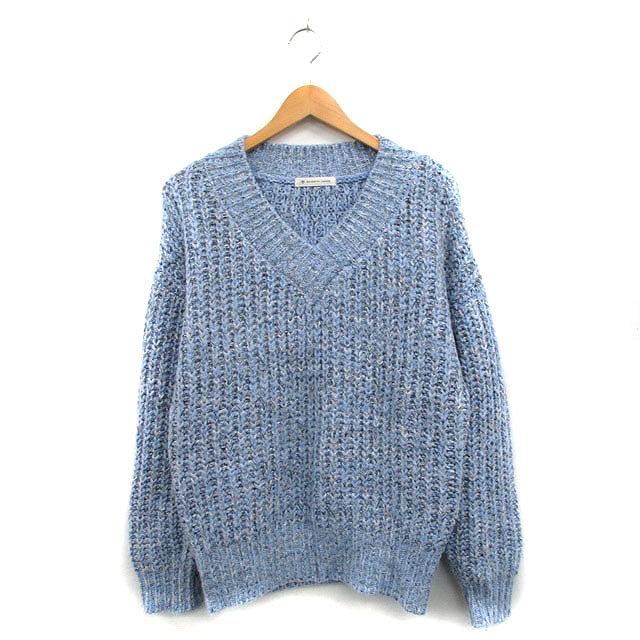 マジェスティックレゴン MAJESTIC LEGON ニット セーター 長袖 Vネック