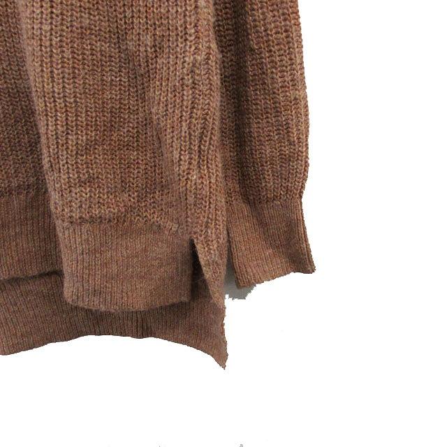 新品未使用 deres 18th collection ブラウン　セーター 襟付きブラウンニットTシャツ（ニット/セーター）｜DRESCCO（ドレスコ
